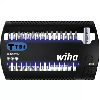WIHA 41830 - Bit-Set XLSelector, 31 vnt. mišrus, 25 mm, T-Bit (41830)