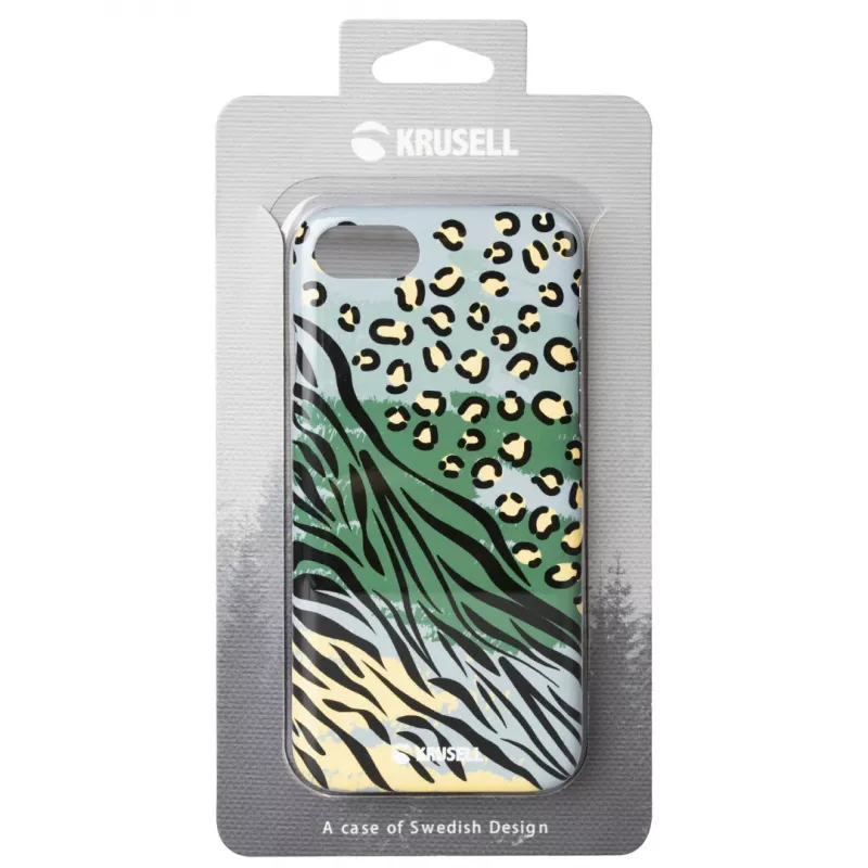 Apsauginis telefono dėklas Krusell Cover Limited, skirtas Apple iPhone 8/7 — laukinis žalias