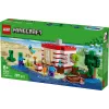 Konstruktorius LEGO Minecraft rinkinys 21275 TNT džiunglių namelis, 287 detalės, 2 minifigūrėlės, amžius 8+