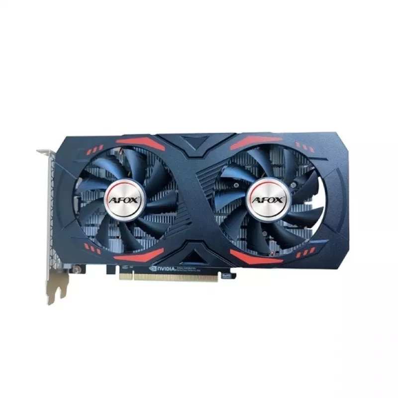 Vaizdo plokštė AFOX AF1660TI-6144D6H4 NVIDIA GeForce GTX 1660 Ti, 12 GB GDDR6, 192 bitų, PCIe 3.0, 1500 MHz