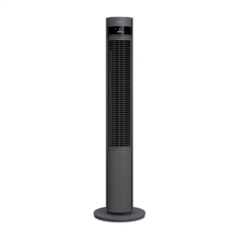 Duux ventiliatorius | Elevate | Bokštinis ventiliatorius | Pilka | Skersmuo 29 cm | Greičių skaičius 12 | Sukiojimas | 4-40 W