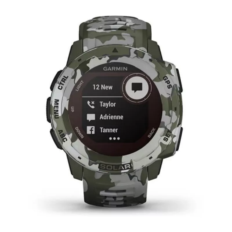 GPS laikrodis Garmin Instinct Solar Camo Edition kamufliažinis