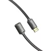 HDMI laidas Vention AHCBD 0,5 m, HDMI A tipo kištukas prie HDMI A tipo lizdo, HDMI 2.0, paauksuoti kontaktai, juodas