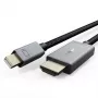 Mini DisplayPort į HDMI kabelis CABLETIME — 1,8 m, 4K@30Hz