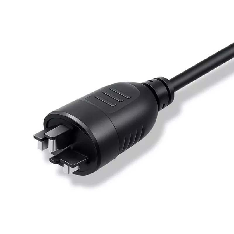 Elektrinio dviračio įkroviklis 36V/42V 2A su Bosch 3 kontaktų kištuku QOLTEC