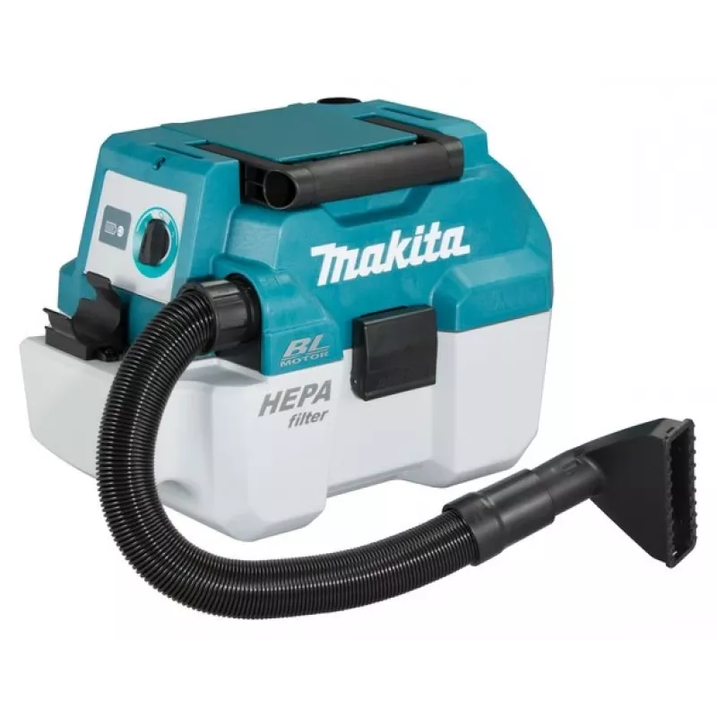 Makita DVC750LZX1 dulkių siurblys Mėlynas, Baltas 7,5 l 55 W