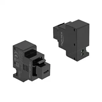 Keystone modulis DELOCK USB-C maitinimo tiekimas 20 W juodas
