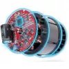 Einhell TP-CD 18/80 Li BL-Solo Keyless 1,41 kg Juoda, Raudona