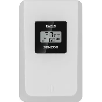 Sencor SWS 3000 W Belaidė orų stotelė su įkrovimo dėklu, balta