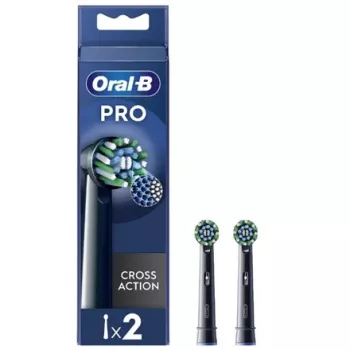 Oral-B EB50BRX-4 CrossAction keitimo galvutės, juodos, 4 vnt.