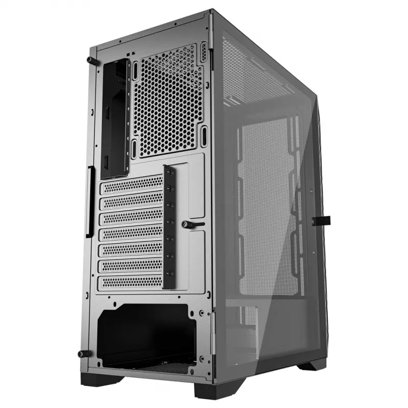 Gembird CCC-FC-M200 Gaming ATX korpusas, Fornax M200, tinklelis, be ventiliatorių, juodas