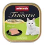Šlapias kačių maistas animonda Vom Feinsten Mildes Menu Turkey 100 g maišelis, monoproteininis, suaugusiems, 81% drėgmės