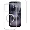 „Border Case 4smarts“ dėklas, skirtas „iPhone 17 Pro Max“ (17,5 cm), skaidrus