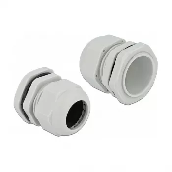 Kabelio sandariklis DeLOCK 60227 pilkas plastikinis 10 vnt.