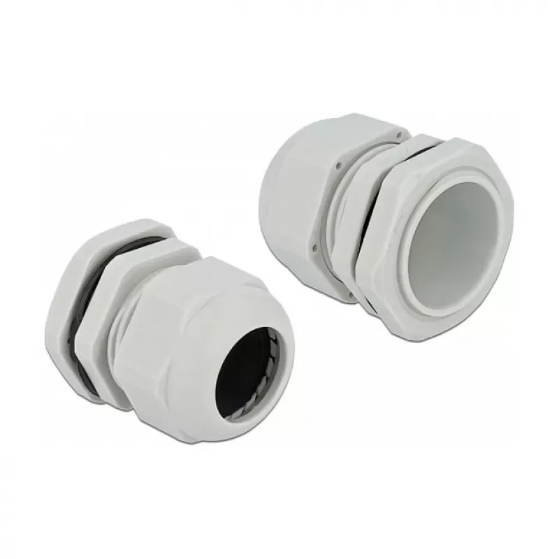 Kabelio sandariklis DeLOCK 60227 pilkas plastikinis 10 vnt.