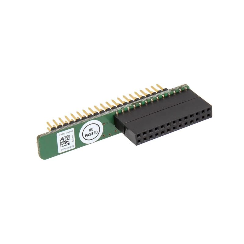 S.USV Olmatic sąsajos adapterio plokštė, skirta Raspberry Pi modeliams A ir B — žalia