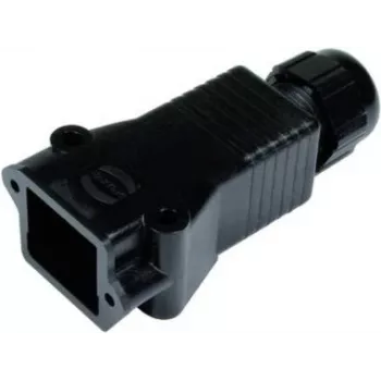 HARTING Germany GmbH & Co. KG Jungties korpusas, plastikinis, juodas 09453450000 (09453450000)
