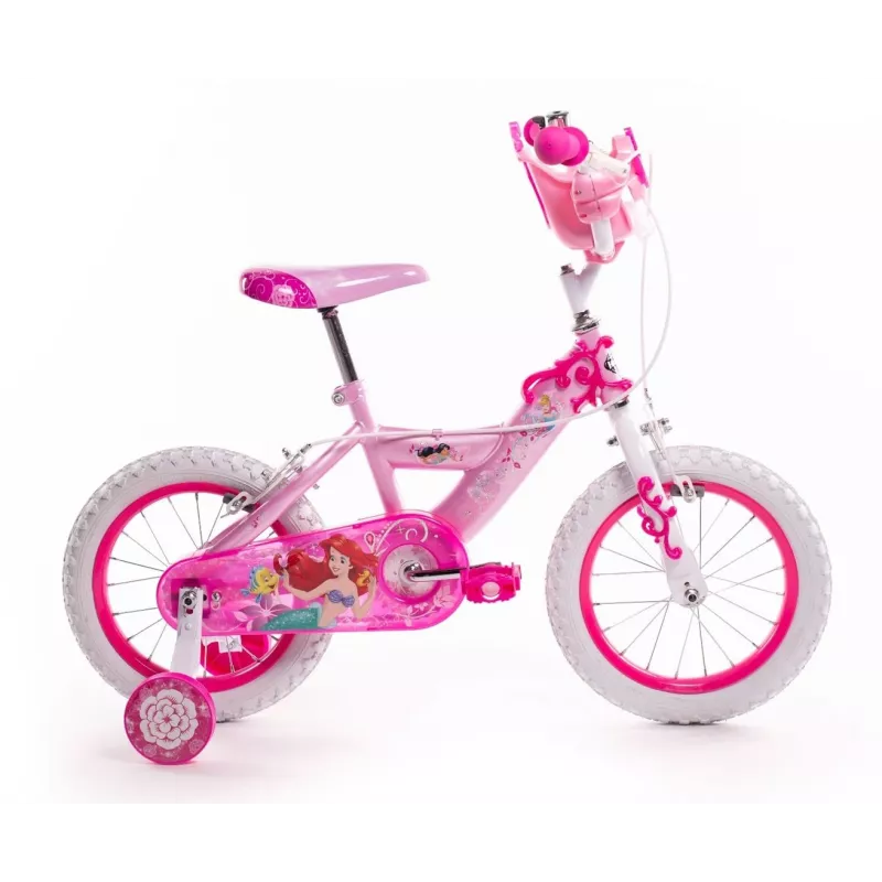 Vaikiškas dviratis HUFFY Disney Princess, 14 colių ratai, modelis 24371W