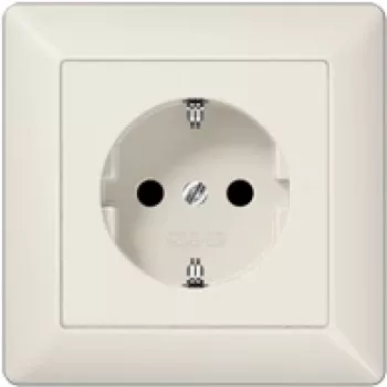 JUNG AS 1520 - CEE 7/3 - Dramblio kaulo spalvos - termoreaktingas plastikas - 250 V - 16 A