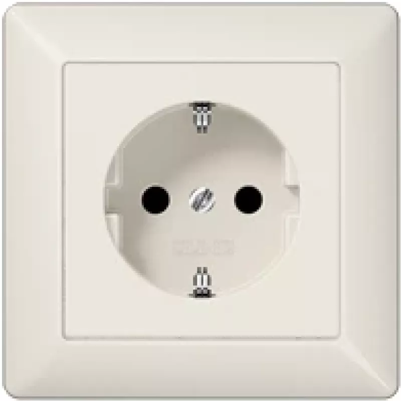 JUNG AS 1520 - CEE 7/3 - Dramblio kaulo spalvos - termoreaktingas plastikas - 250 V - 16 A