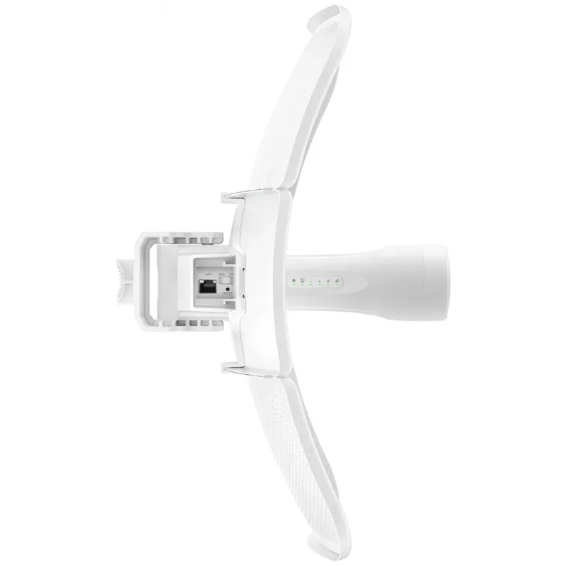 Tinklo tiltas TP-LINK Beam Bridge 5 UR KIT, 5 GHz vienos juostos, Wi‑Fi 5 (802.11ac), Gigabit Ethernet, išorinė antena, maks. atstumas 15000 m, balta