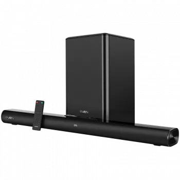 Garso juosta SB-2200D, juoda (300 W, Dolby Digital, Bluetooth, HDMI, RC, optinis, USB, ekranas, belaidis žemų dažnių garsiakalbis)