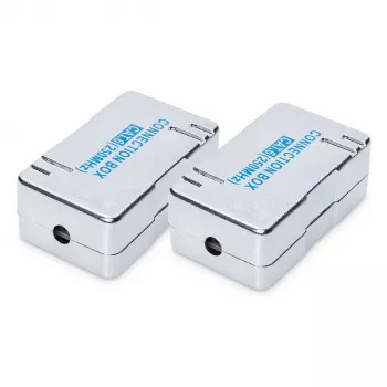 Digitus CAT 6 jungties modulis vytos poros kabeliams 2 vnt. LSA auksuotas dengimas balta