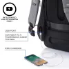 Kuprinė XD-Design Bobby Hero Small Juoda Pilka
