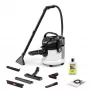 Dulkių siurblys | KARCHER | Įėjimo galia 1000 W | Dulkių talpa 4 L | Būgninis siurblys | Valymo tipas Sausas ir šlapias | Dulkių talpykla Be maišelio | Spalva Juoda/Pilka/Balta | 1.081-155.0