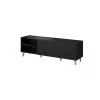 Cama RTV spintelė PAFOS 150x42x52 juodas matinis