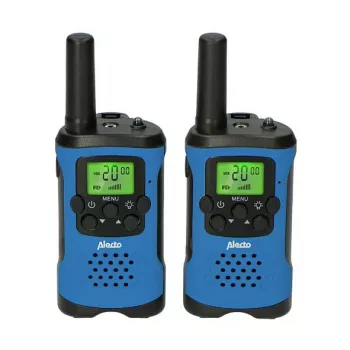 Dvipusis radijas Alecto FR-115BW — 8 kanalai, iki 7 km atstumas, 24 val. baterijos veikimo laikas, 2 baterijos komplekte
