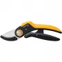 Genėjimo žirklės Fiskars Plus PowerLever Anvil juoda oranžinė