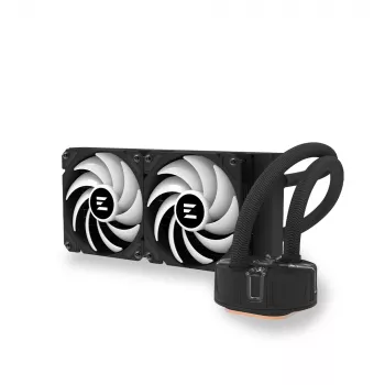Zalman Reserator5 Z24 ARGB Juoda CPU skysčio aušintuvas, 240 mm radiatorius, 2 x 120 mm ventiliatorius