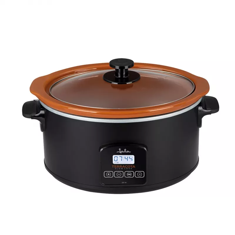 Lėto virimo puodas Jata JEOL2145 5 L 210 W Juoda Terakota Mygtukai 230 V