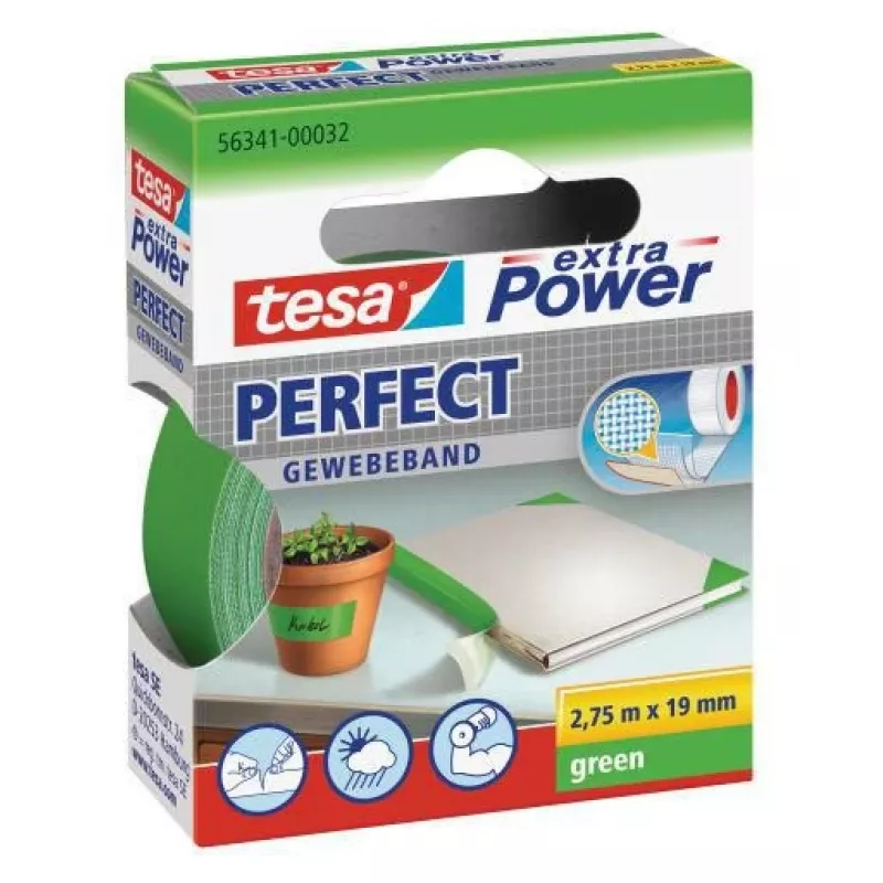 Juosta Tesa Extra Power 19mmx2,75m Žalia 56341-00032-02