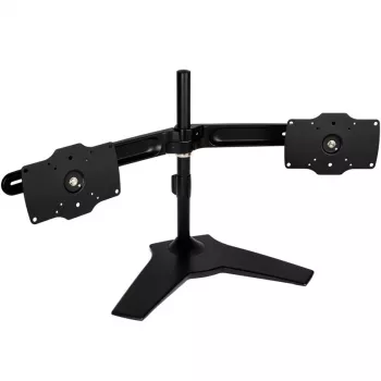 SilverStone SST-ARM23BS-L - dvigubas monitoriaus laikiklis - juodas