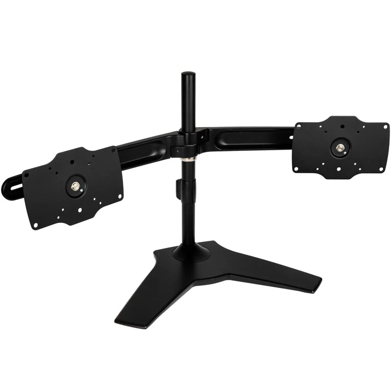 SilverStone SST-ARM23BS-L - dvigubas monitoriaus laikiklis - juodas