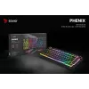 Savio SAVGK-PHENIX Geltona PUDDING Geltona USB