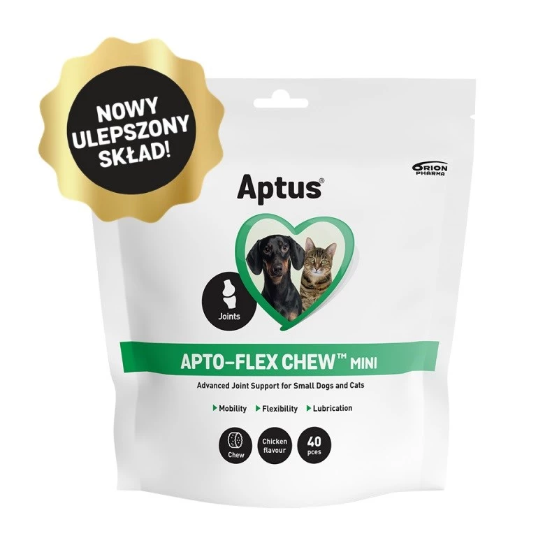 APTUS Apto-flex Chew Mini Sąnarių palaikymas - papildai šunims ir katėms – 40