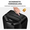 Fellowes Powershred LX50 popierinis smulkintuvas, dalelių pjovimas, juodas