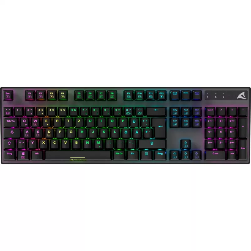 Klaviatūra Sharkoon SKILLER SGK20 Red