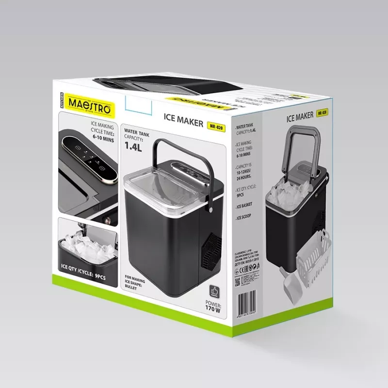 Ledų gaminimo aparatas Maestro MR-820 — stalviršinė ledų mašina, modelis MR-820