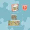 Puzzle UP Geschichte - akmens amžius, Senovės Roma, viduramžiai 100, 121 ir 144 detalės