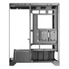 TACENS Mars Gaming MCPRISMA Midi Tower kompiuterio korpusas, juodas, grūdintas stiklas, palaiko ATX/Micro-ATX/Mini-ITX, 2x3,5 colių + 2x2,5 colių lizdai