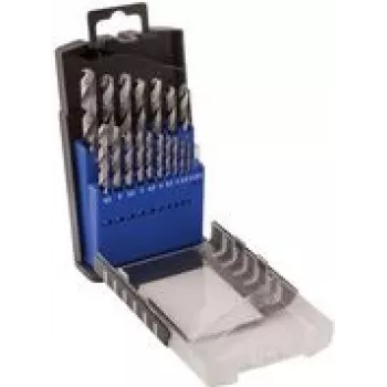 Gręžtuvų rinkinys c.k tools T3103 — HSS, 19 vnt., DIN 338, cilindrinis kotelis