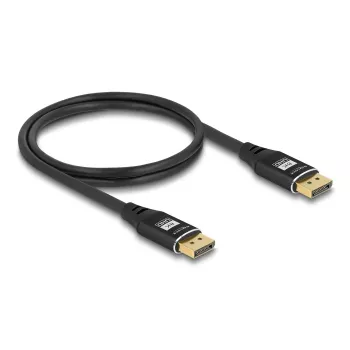 DeLOCK DisplayPort laidas 8K 60 Hz 3 m juodas metalinis