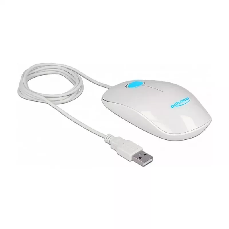 Pelė DeLOCK 12537 USB Type-A optinė 1200 DPI