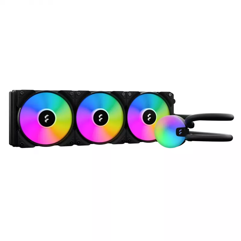 Fractal Design Lumen S36 v2 RGB procesoriaus aušintuvas „viskas viename“ skysčio 12 cm juodas 1 vnt.