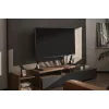 Grindinis TV stovas GEMBIRD TVS-D90F-01 45–90 colių televizoriams, plieninis, fiksuoto aukščio, VESA 200x200–800x400, maks. apkrova 60 kg, 970×800×525 mm