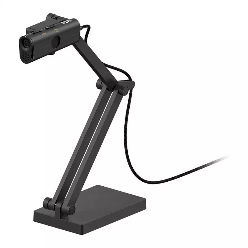 Dokumentų kamera IPEVO CDVU-16IP juoda — 13 MP jutiklis, USB 2.0, iki 3840×2880 vaizdo